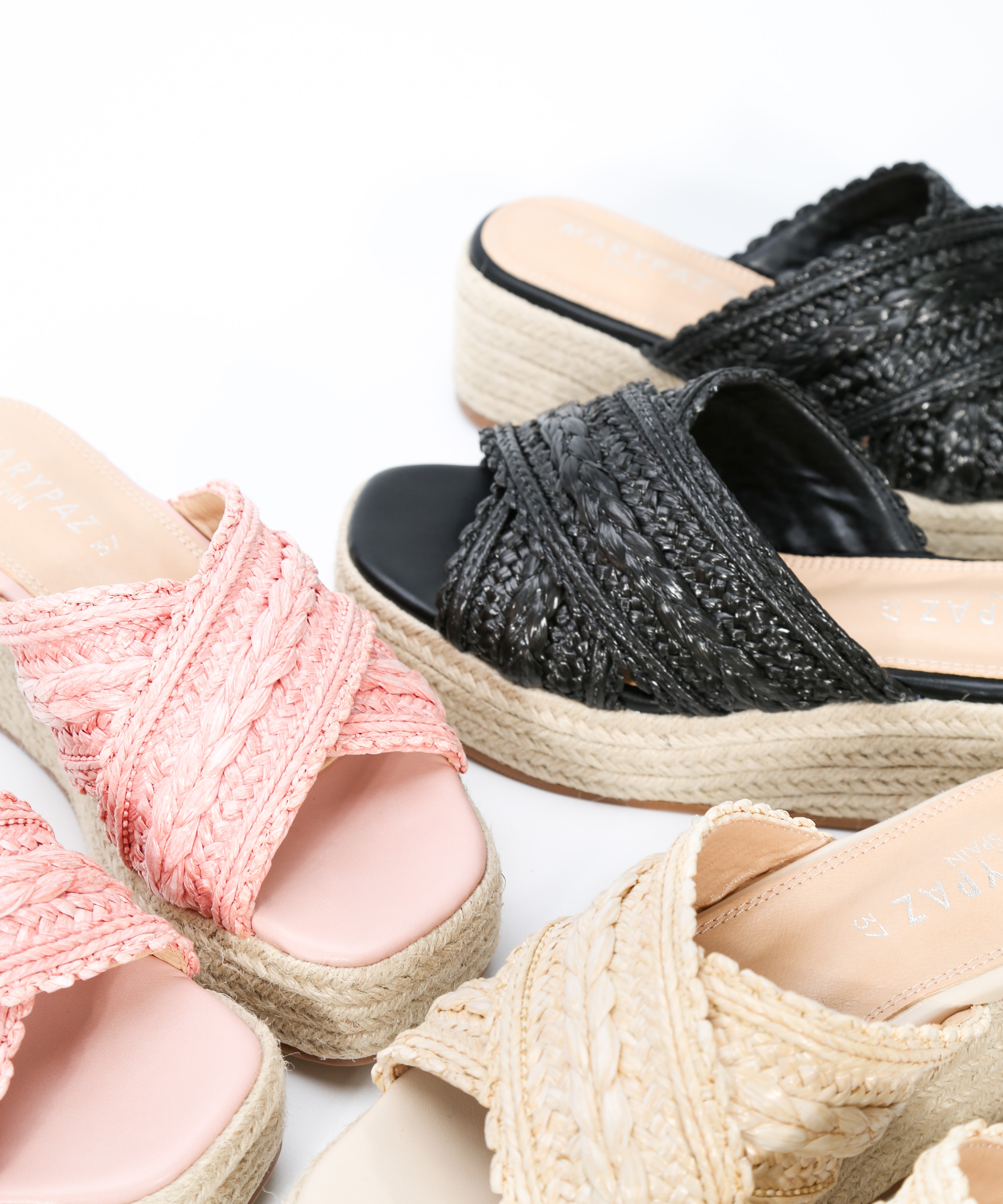 Sandalias plataforma cruceta detalles image number null